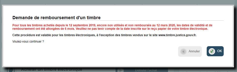 Remboursement possible