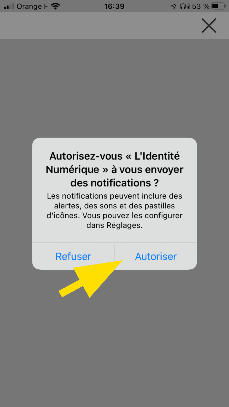 Activation des notifications (2)