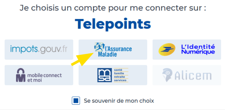 FranceConnect â choisir son compte