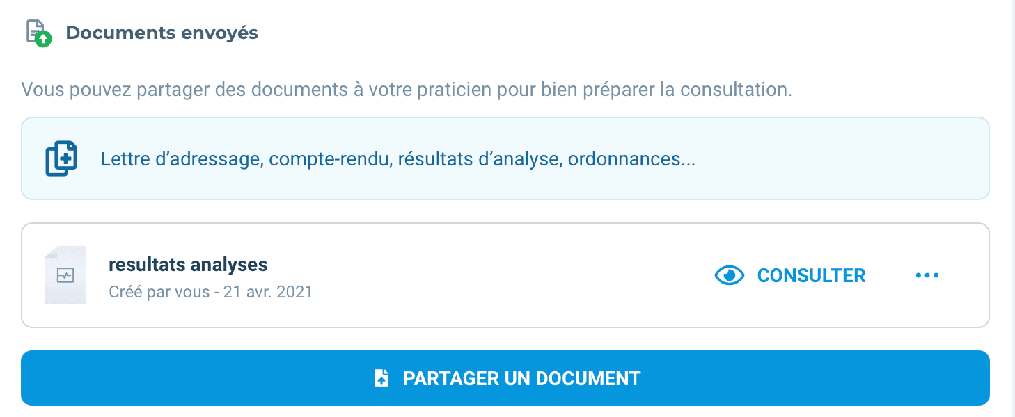 Confirmation du partage