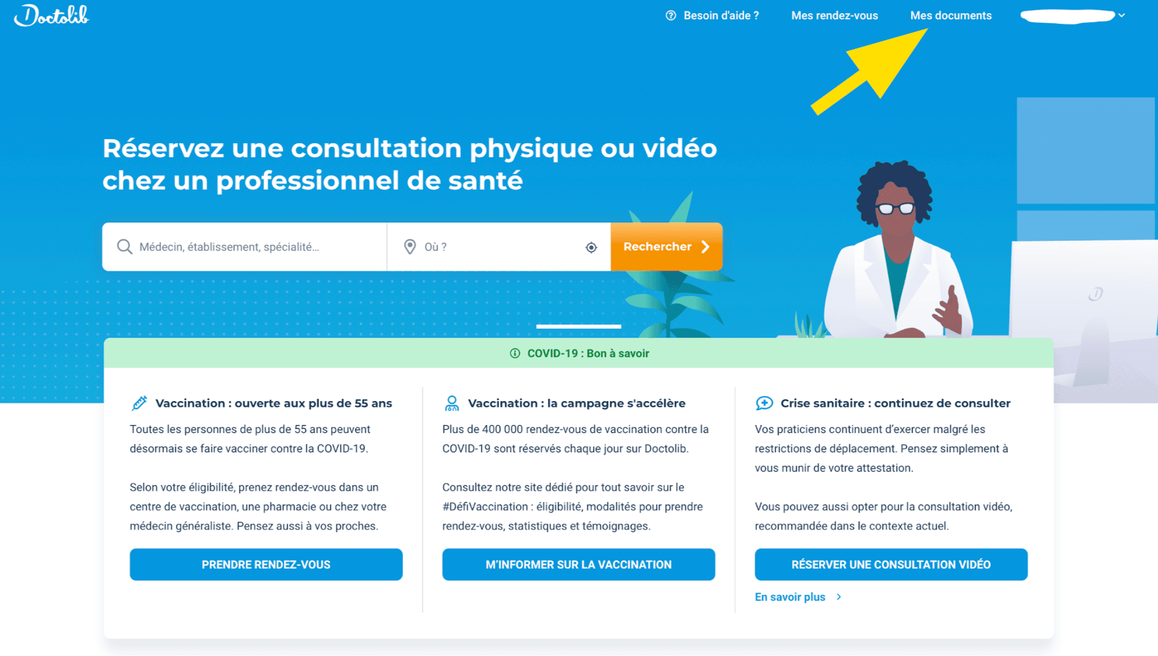 « Mes documents »